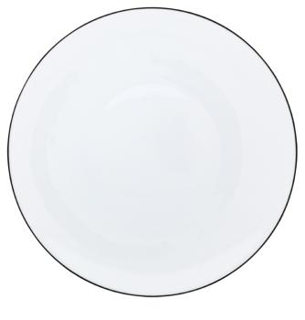 American dinner plate black ink - Raynaud